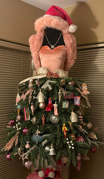 Barbie Mannequin Christmas Tree