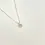 Thumbnail: Collar Círculo Circonitas  - Baño de Oro 18k, Plata de Ley 925