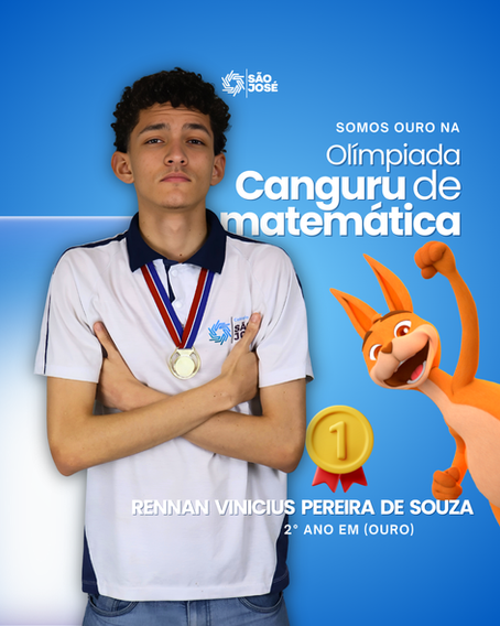 Escola São José conquista medalhas na Olimpíada Canguru de Matemática e reforça tradição de excelência acadêmica