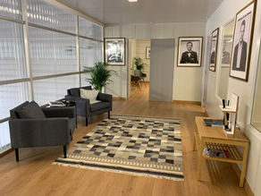 NEW OFFICES AT KING MARINE BASE.