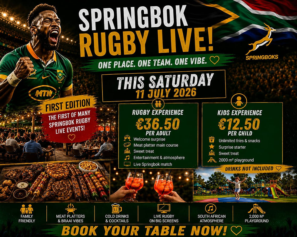 SPRINGBOK RUGBY SUMMER VIBES
