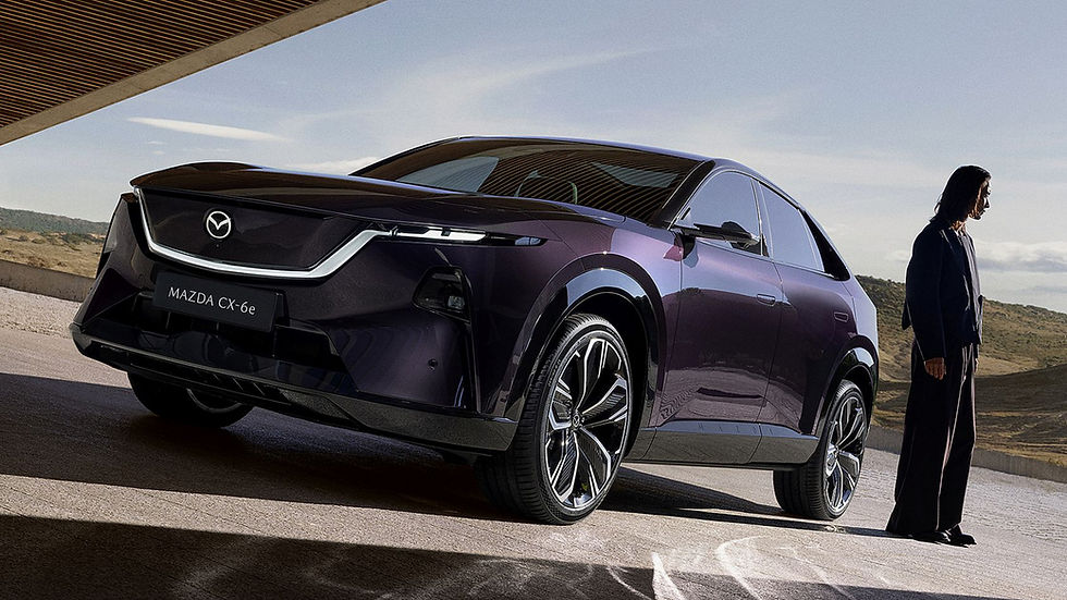 Mazda confirma preços do CX-6e