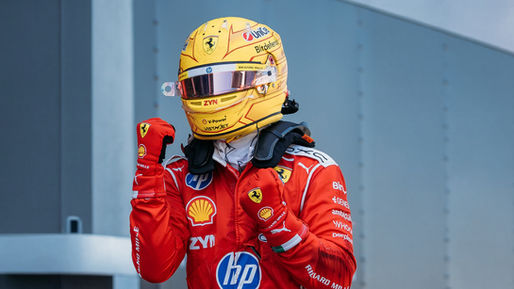 Vitória 106 de Hamilton, primeira com a Ferrari