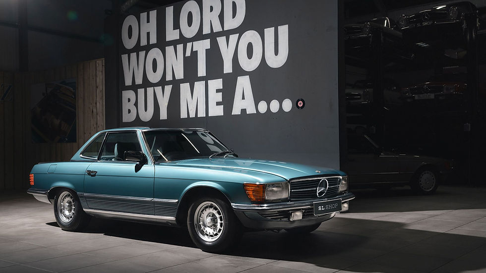Este 500SL está como novo há 42 anos!