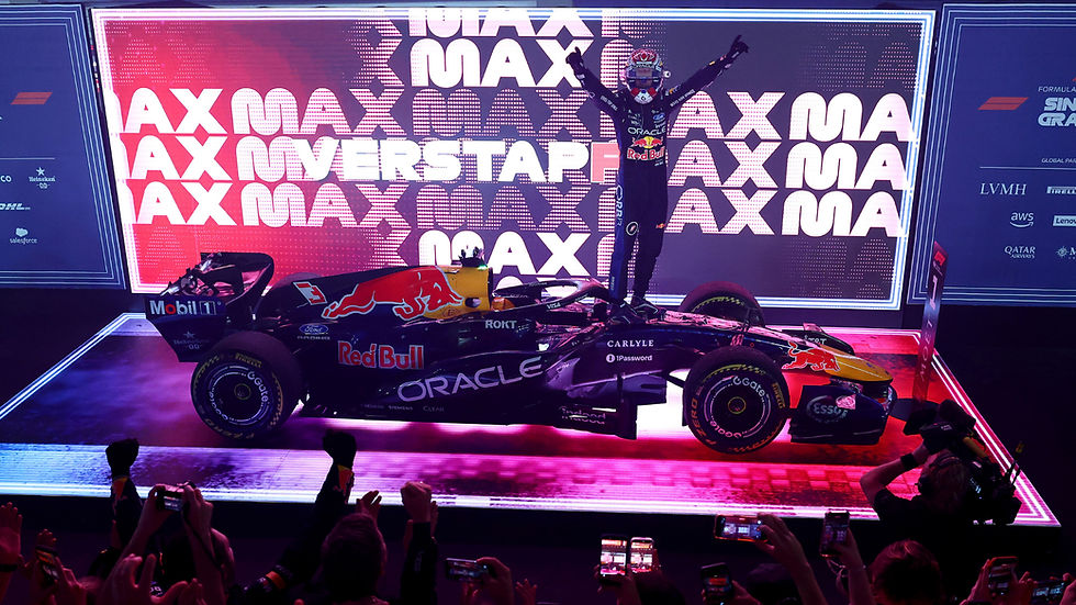 Verstappen: primeira vitória em Singapura
