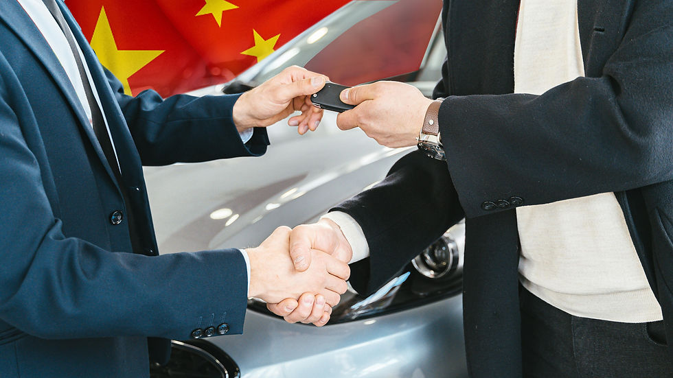 Vendas na Europa: chineses valem 7,4%!