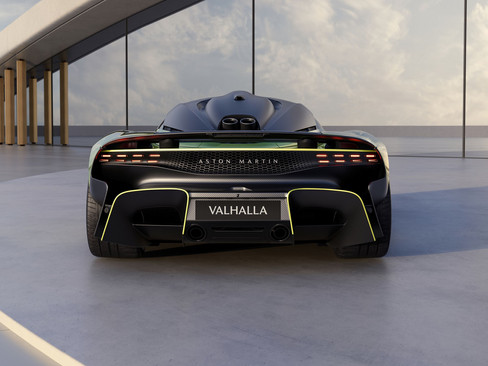 Inspirado em tecnologias da Fórmula 1, o Aston Martin Valhalla reflete uma abordagem mais extrema em torno da eletrificação