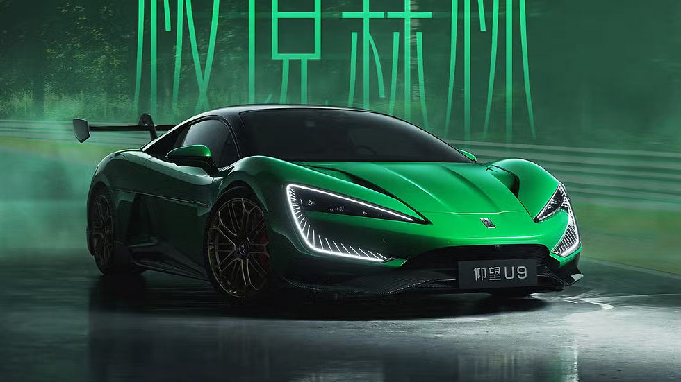 Yangwang U9 recorda Inferno Verde