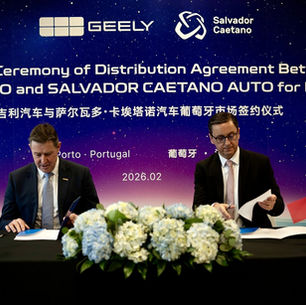 Caetano Auto representa Geely