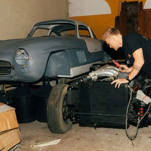 “Barn find” em Portugal: 300 SL Gullwing
