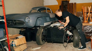 “Barn find” em Portugal: 300 SL Gullwing