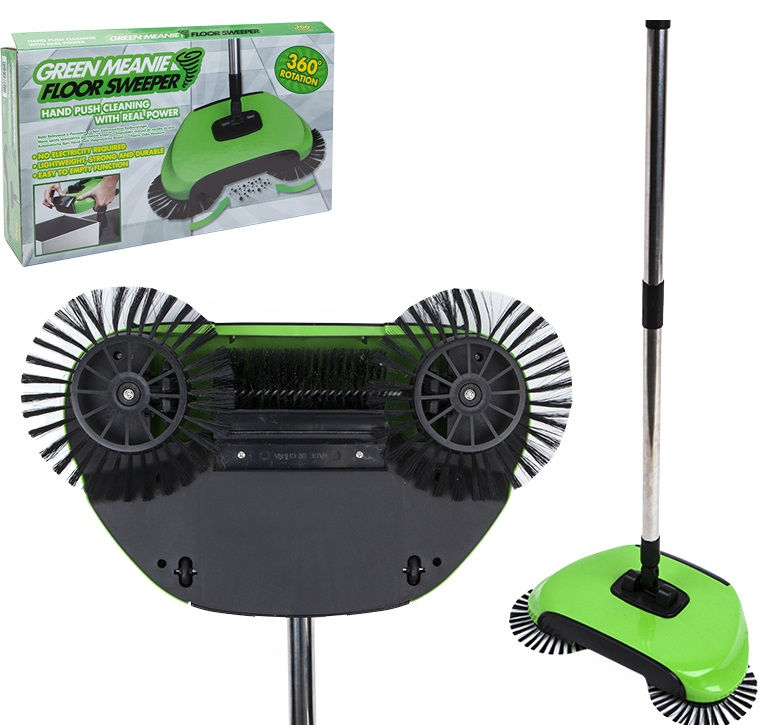 Green Meanie Floor Sweeper