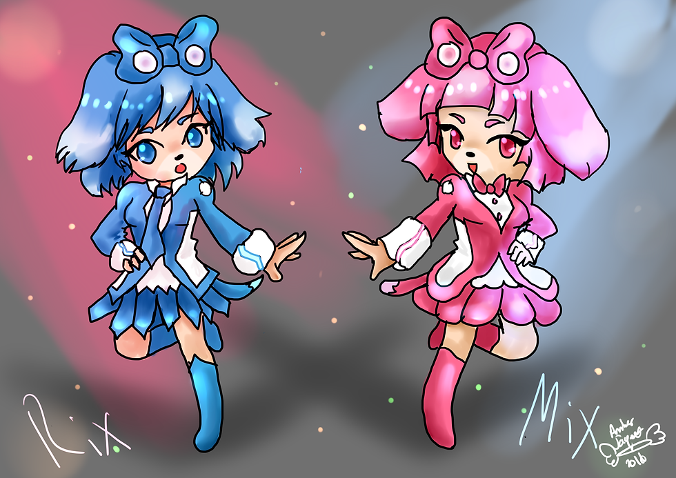 Rix and Mix Chibi