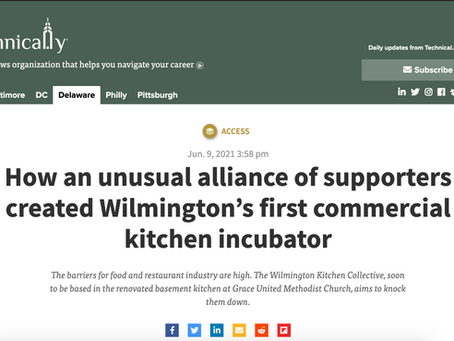 Technical.ly Feature of Kitchen Collective Launch