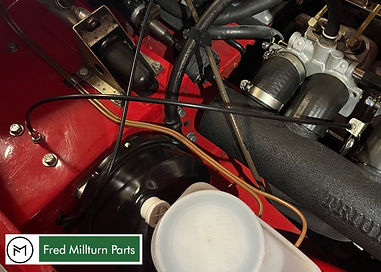 TR6 throttle cable - CP