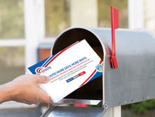 Registrar of Voters Office Has Mailed More Than Two Million Postcards to the County’s Registered Voters