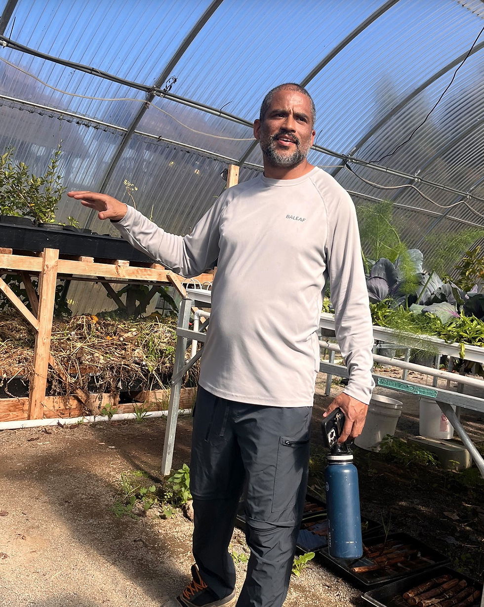 Luis De La Rosa, Owner of Living For Today Ranch | Click on image to enlarge.