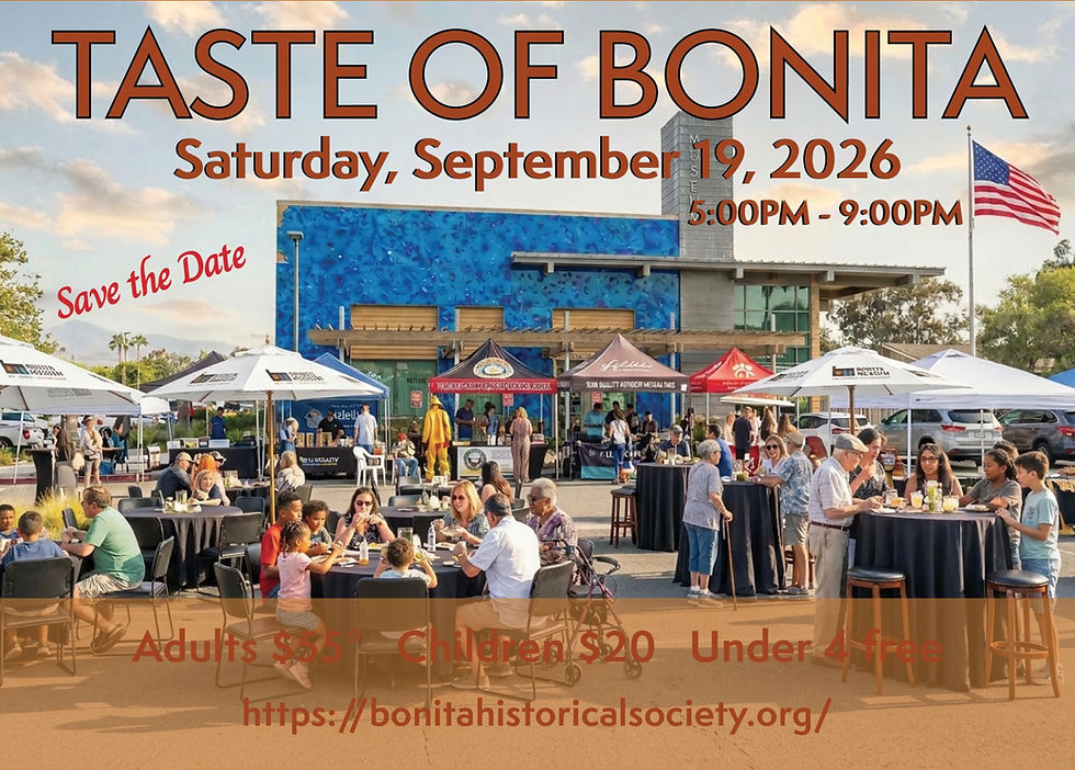 Don't Miss "Taste of Bonita" This Saturday!