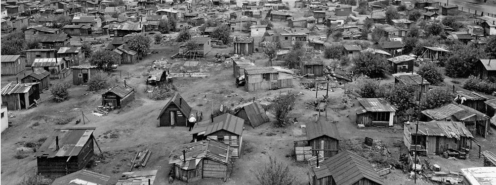 This is a shantytown. Could it be the future of Bonita-Sunnyside? Photo credit: Britannica