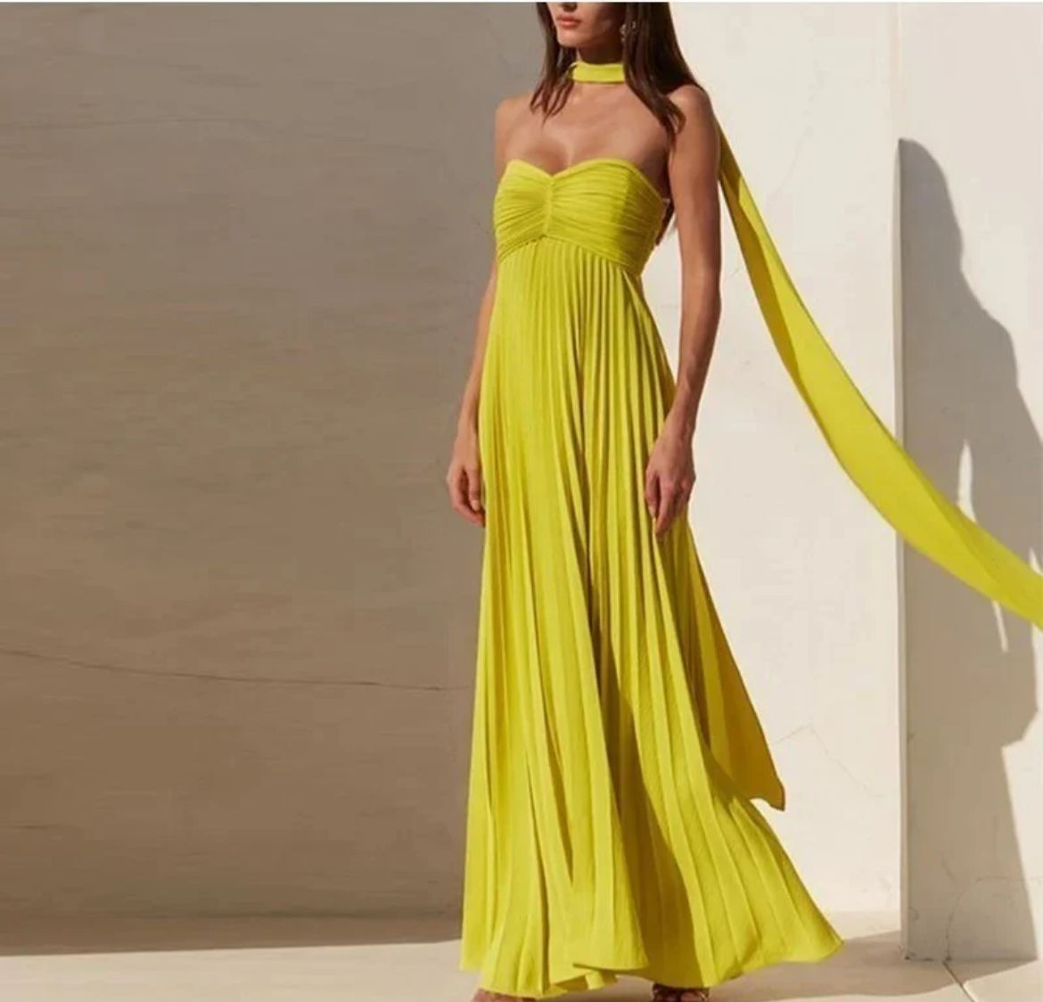 Vestido Plissado Luma