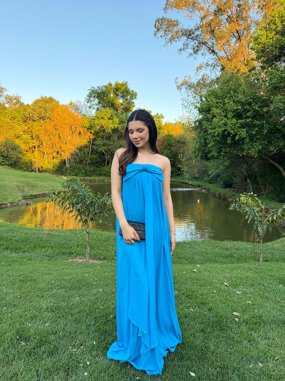 Miniatura: Vestido Laço Azul - Aurore