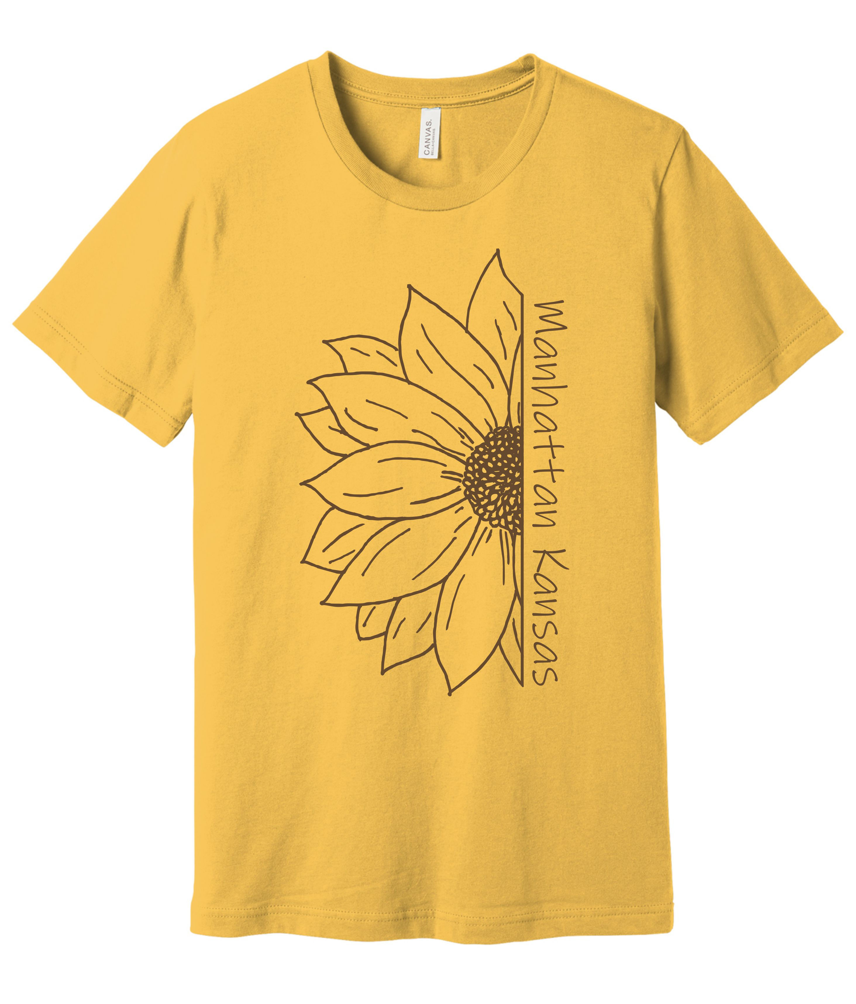 Manhattan Kansas Sunflower T-Shirt