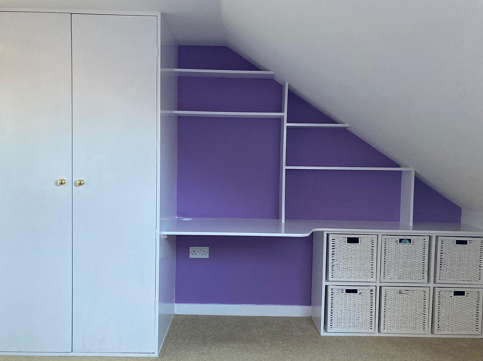 Eves Storage with Desk