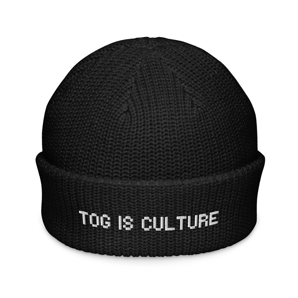 T.O.G. Is Culture Retro Fisherman Beanie