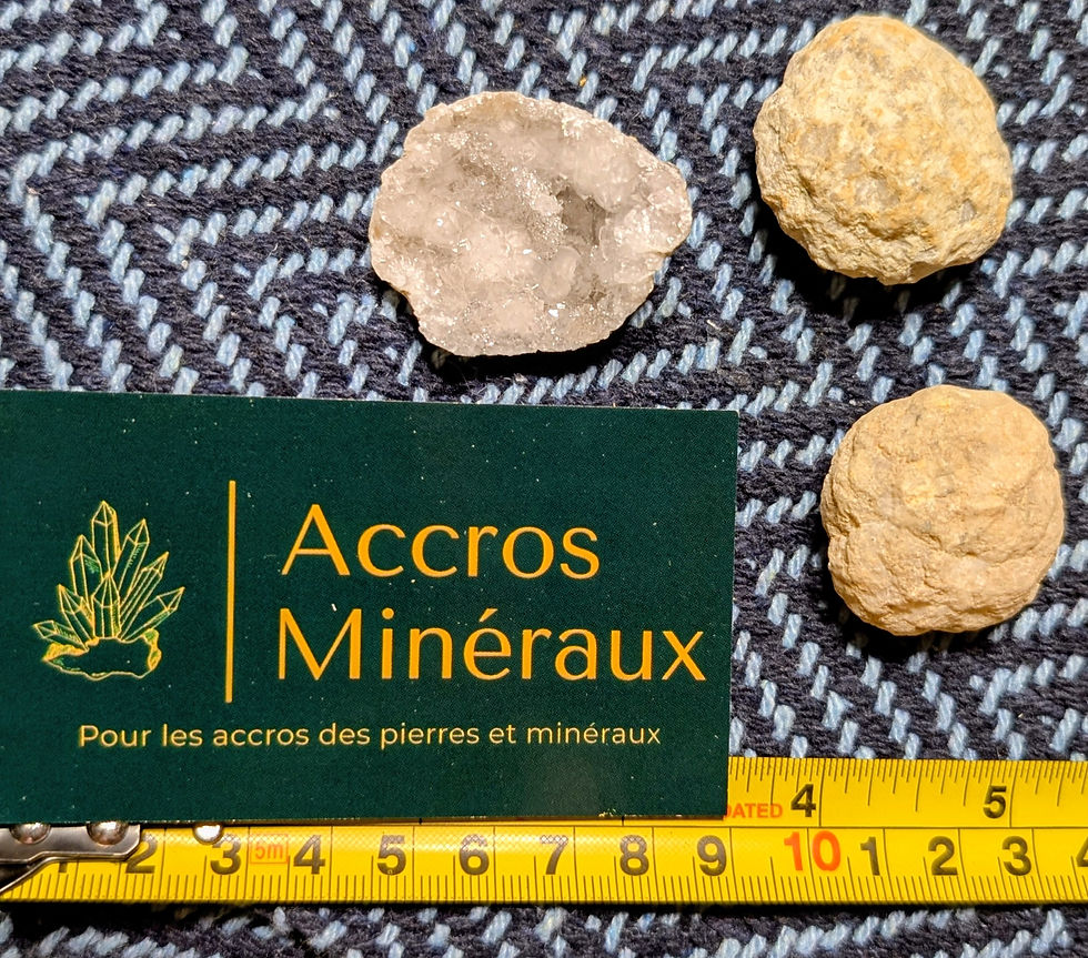 Géode de quartz