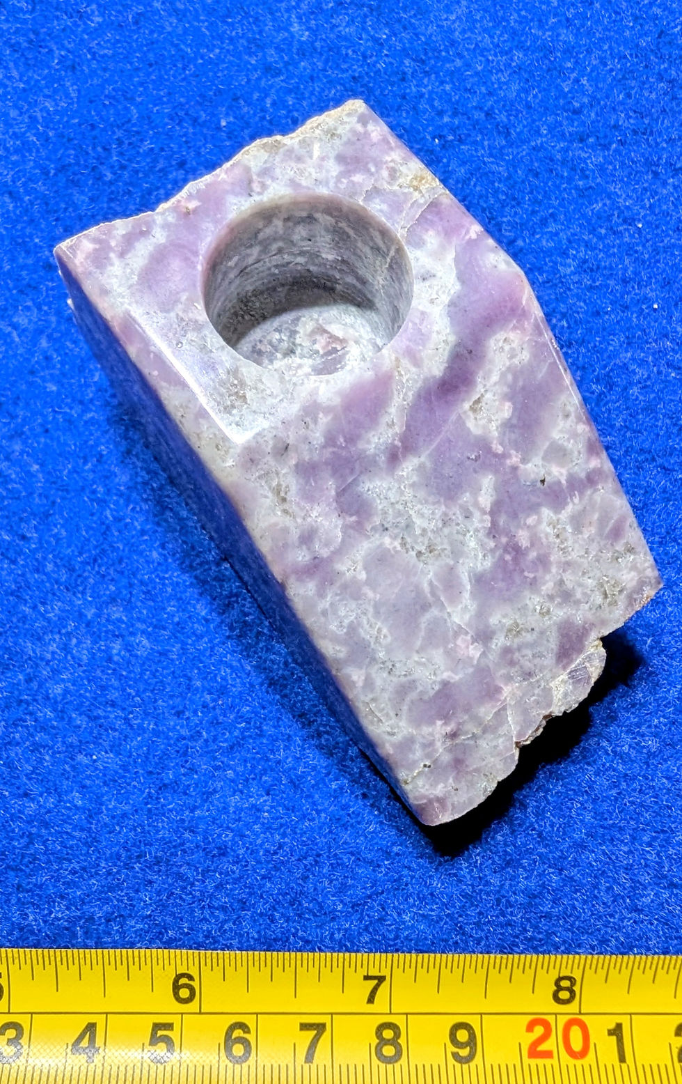 Porte chandelle en Wilsonite