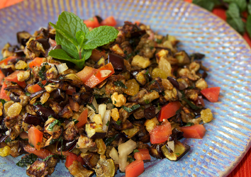 Caponata De Berinjela Com Abobrinha Tomate E Cebola Caponata De Berinjela Com Abobrinha Tomate E Cebola
