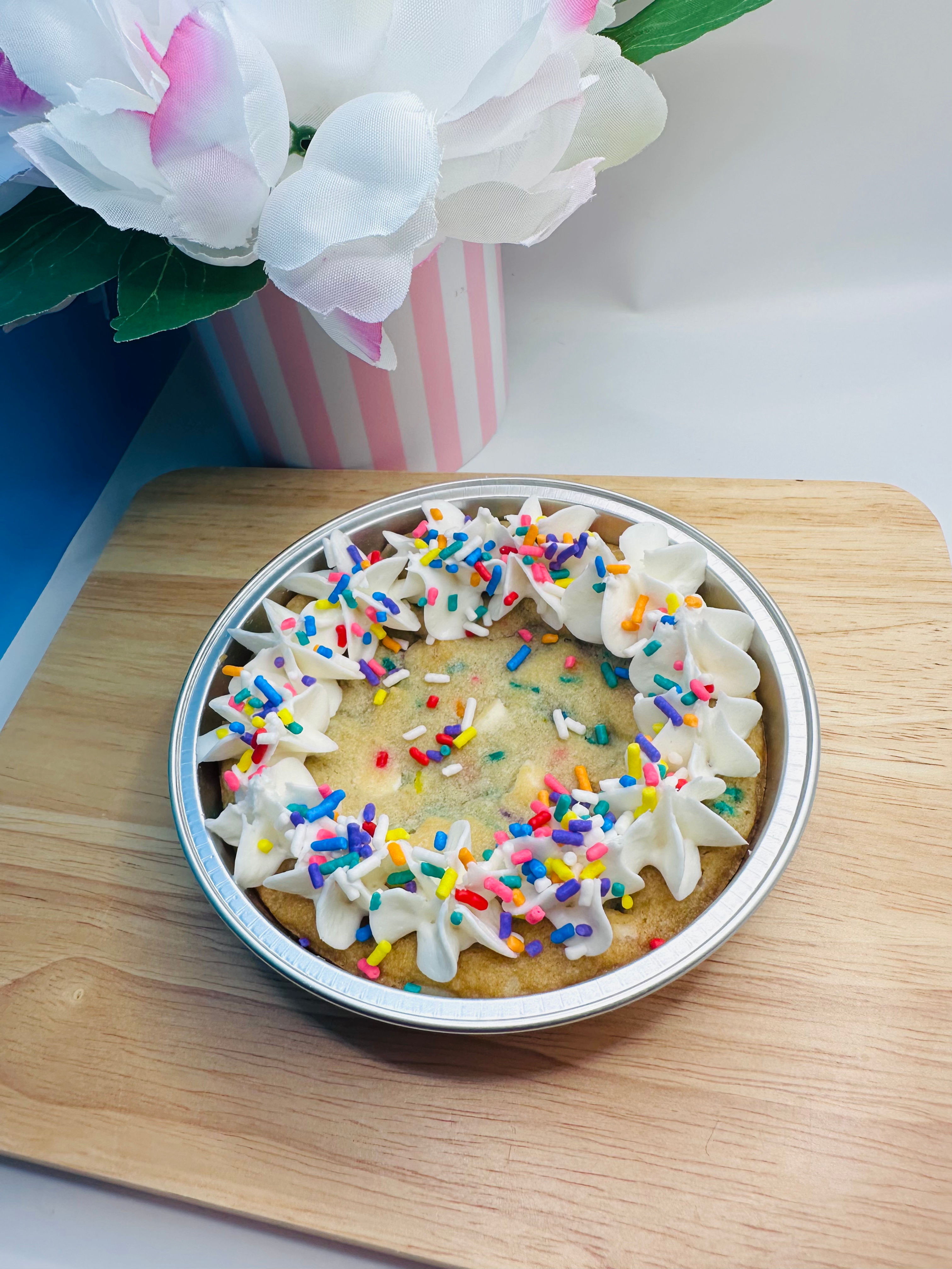 Funfetti Mini Cookie Cake
