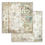 Thumbnail: Scrapbooking Small Pad 10 sheets cm 20,3X20,3 (8"X8") - Herbarium Silvae