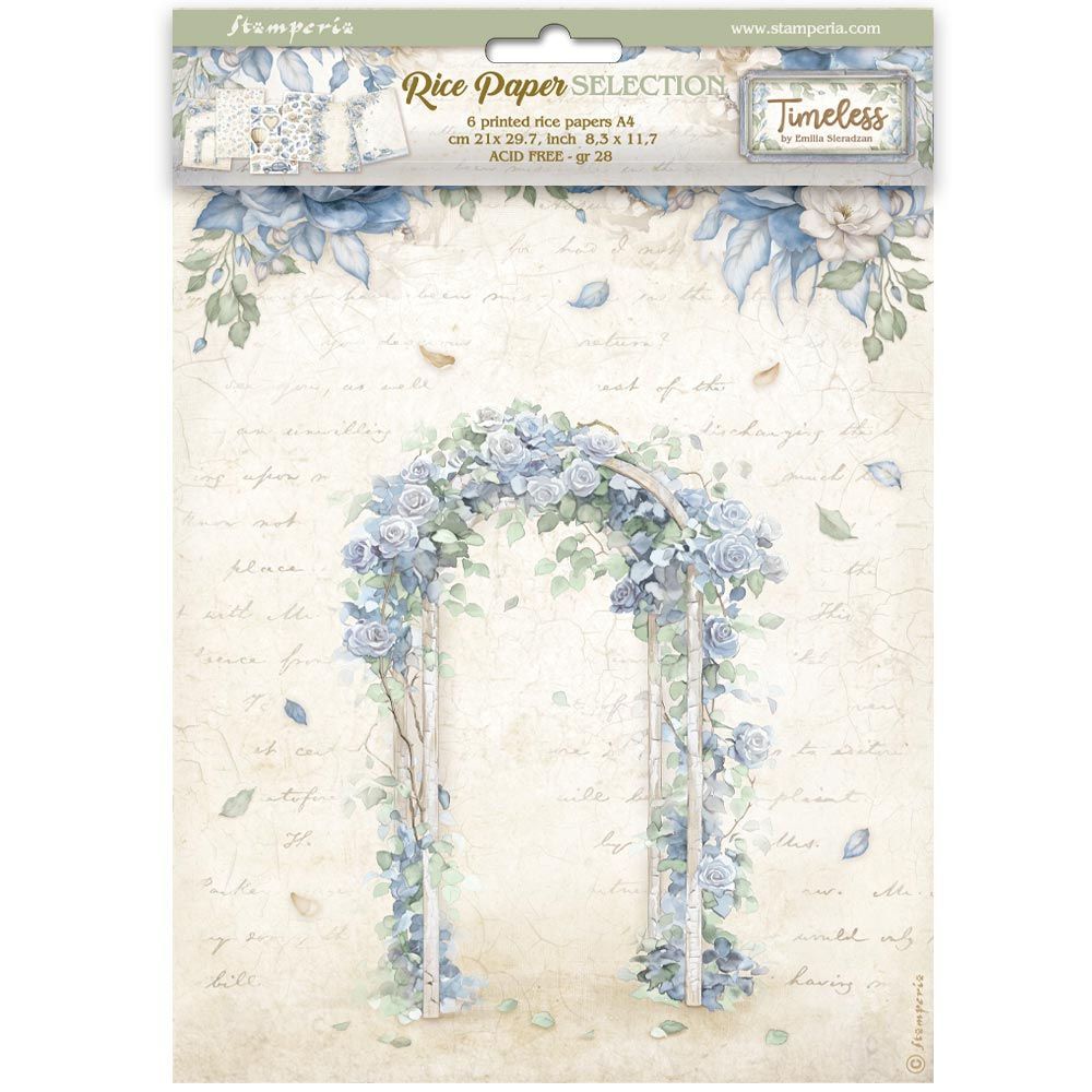 Selection 6 Rice paper A4 - Timeless