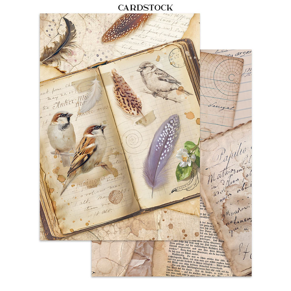 Thumbnail: Printed Art Junk Journal A5 - All Around