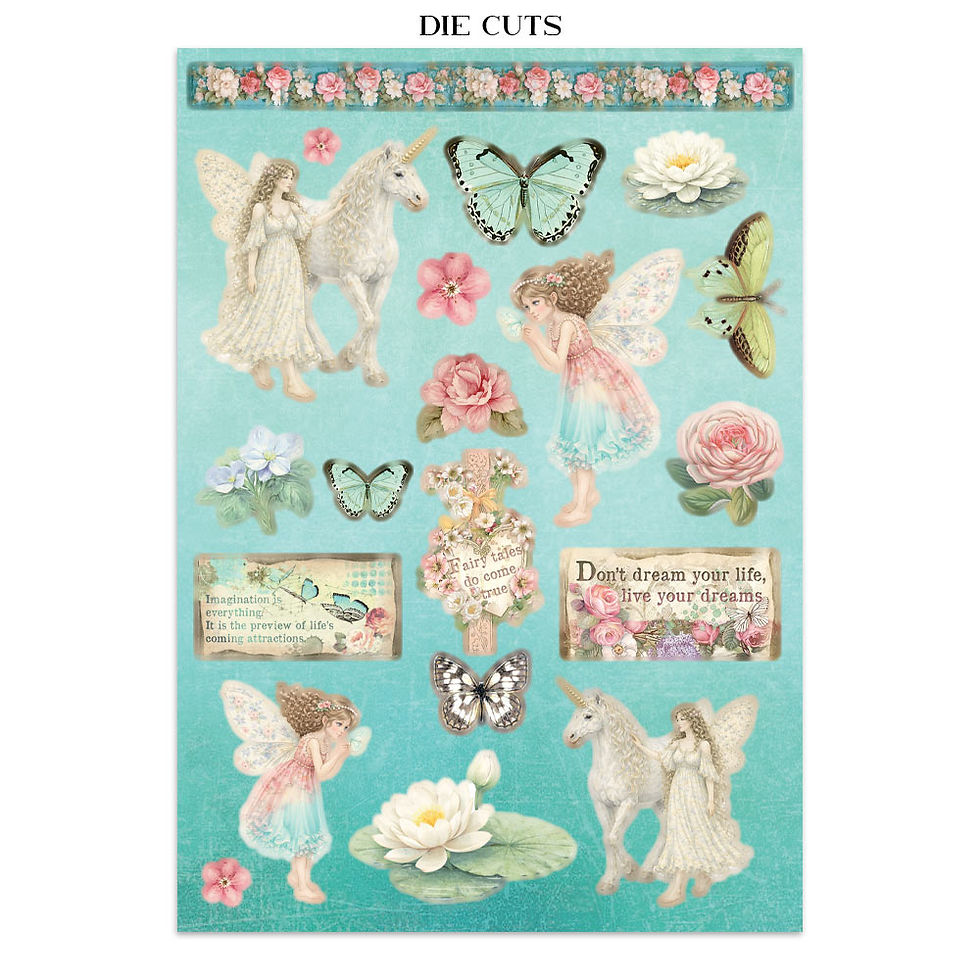 Miniatura: Printed Art Junk journal -  Wonderland