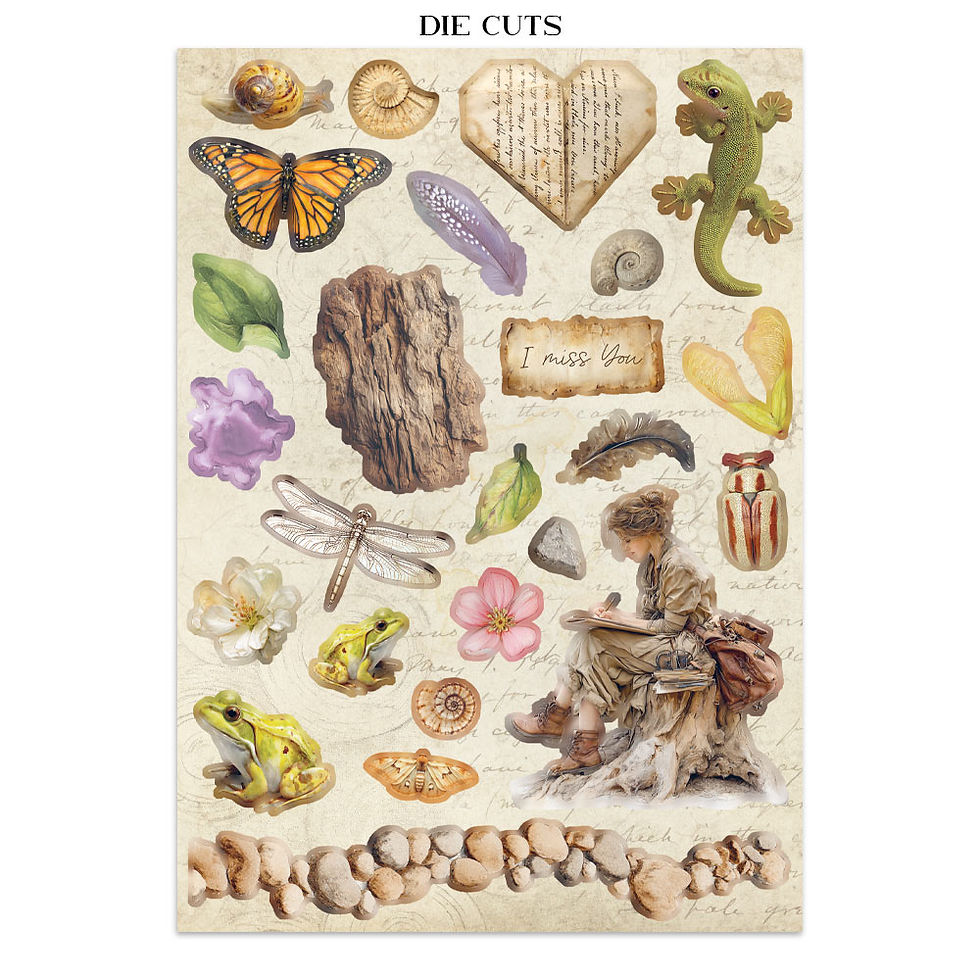 Miniatura: Printed Art Junk journal - All Around