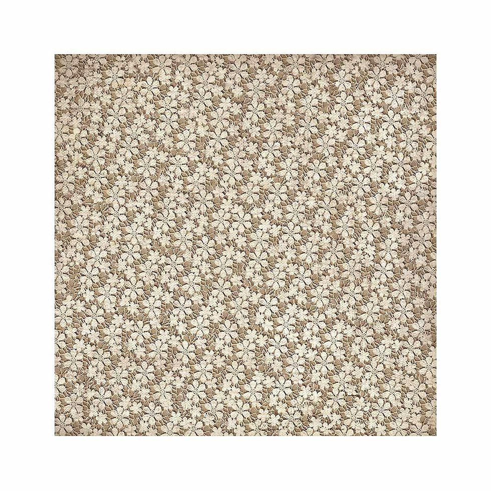 Thumbnail: Pack 4 sheets fabric cm 30x30 - Old Lace