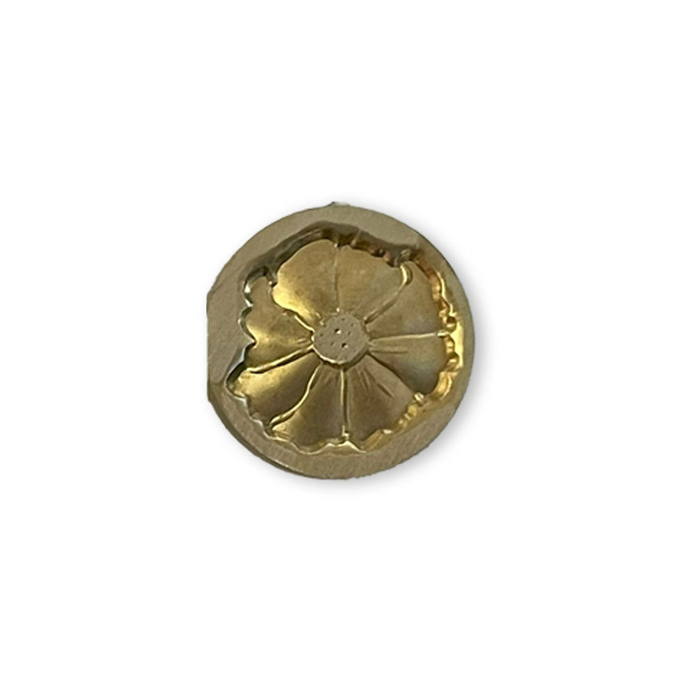 Miniatura: Set 6 Decorative seals design for Art and Craft diam cm2,5 Garden
