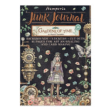 Junk journal stickers, cut-outs, backgrounds - Gardens of Time