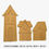 Miniatura: Assortment Village: 4Crafty Shapes & 2 Decorative Chips