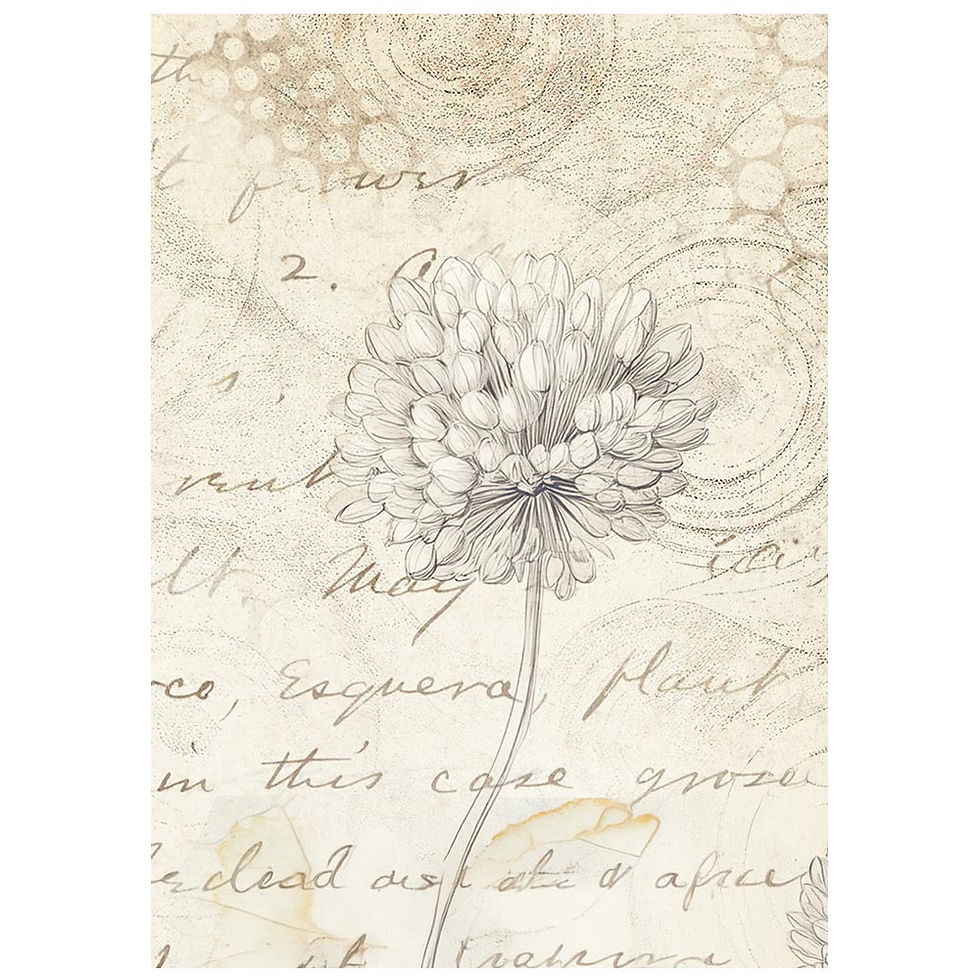 Miniatura: Printed 8 Rice paper A6 backgrounds selection for Art and Craft - All Around