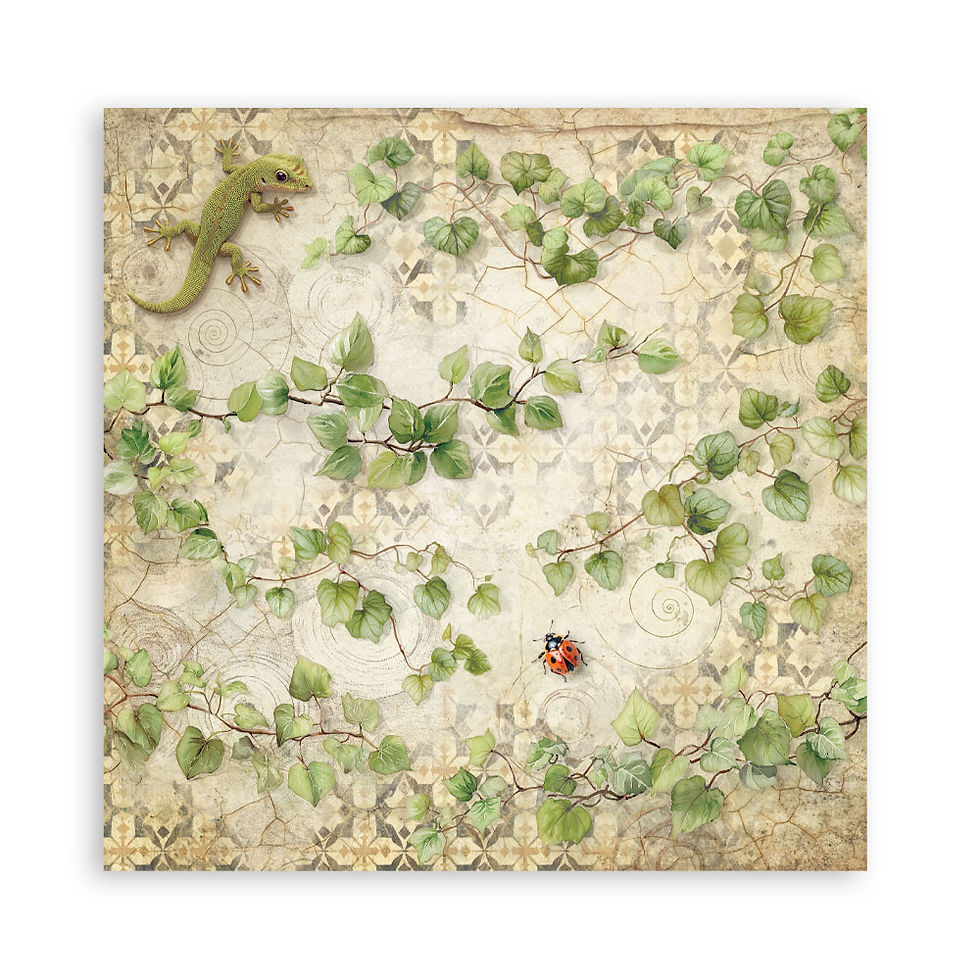 Thumbnail: Scrapbooking Pad 22 sheets 12"x12" Single face - All Around