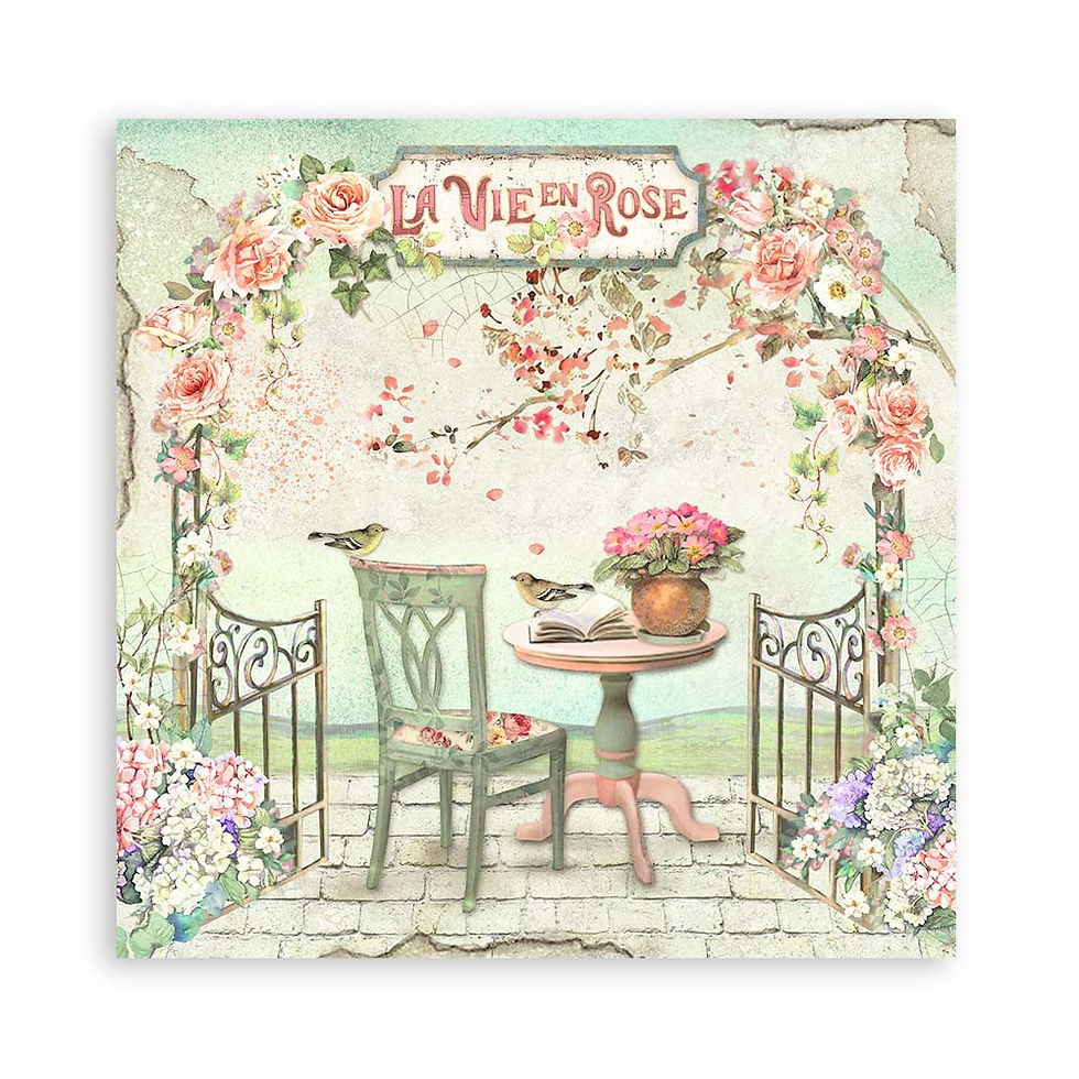 Miniatura: Scrapbooking Pad 22 sheets cm 30,5x30,5 (12"x12") Single face - Hidden Grove