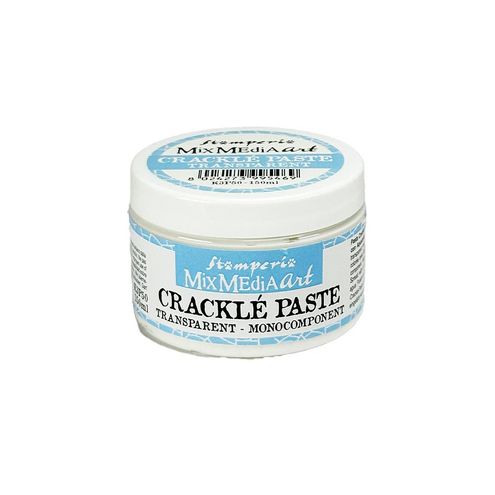 Crackle Paste ml 150 Transparent