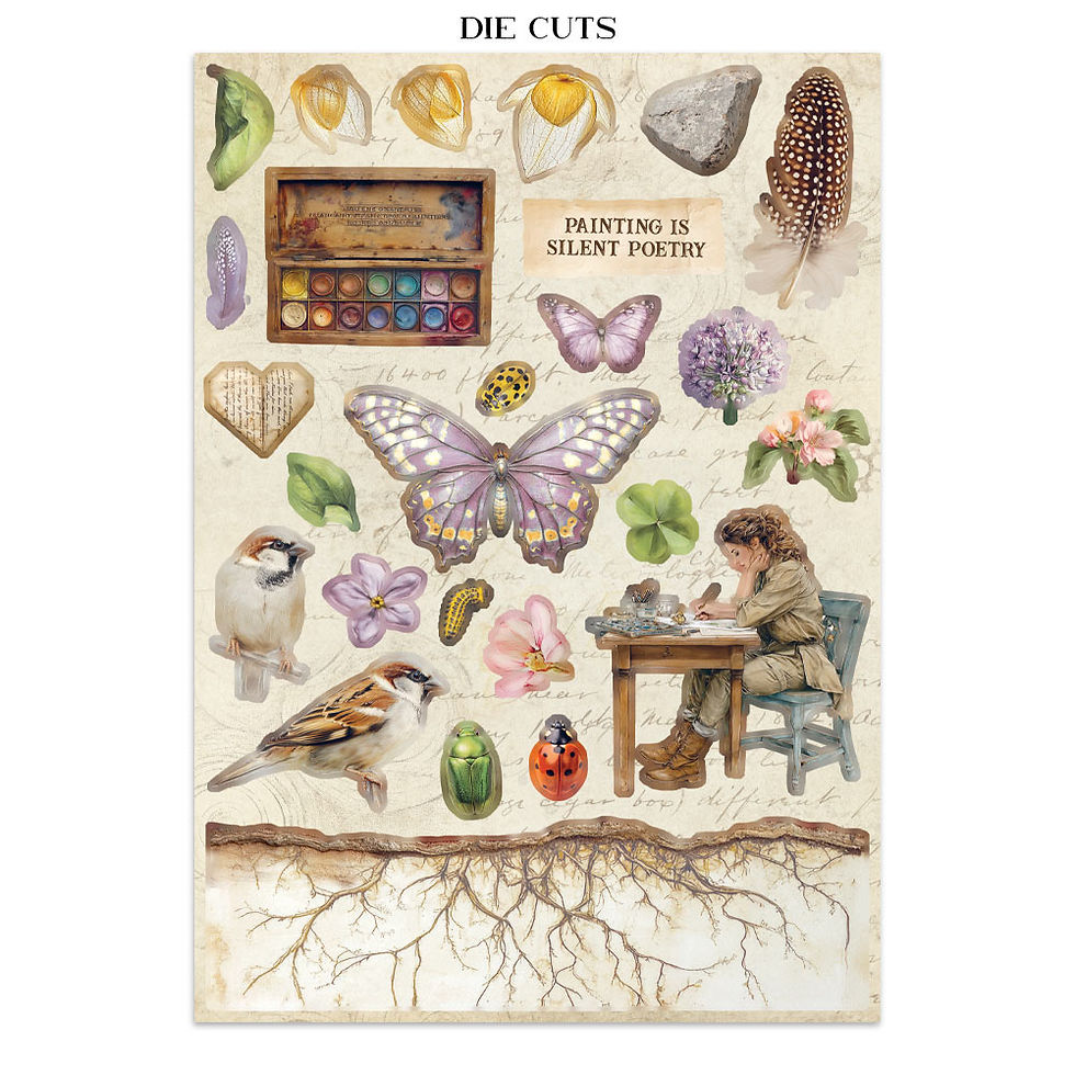 Miniatura: Printed Art Junk journal - All Around