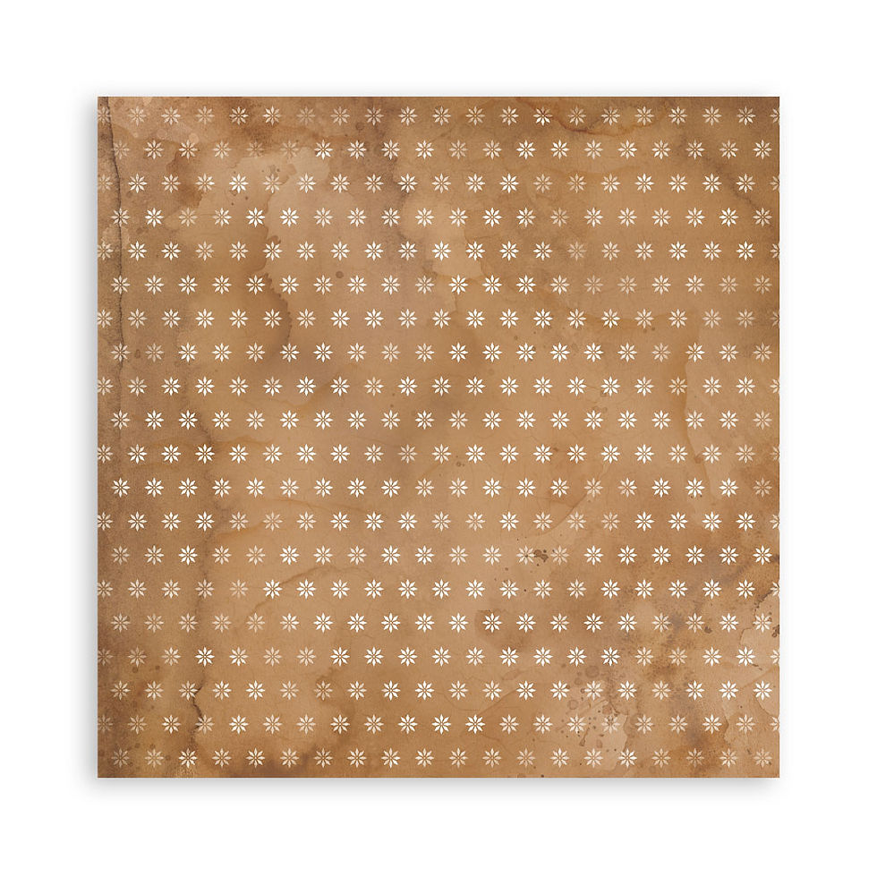 Thumbnail: Scrapbooking Printed Pad for Art and Craft (8"X8") Backgrounds - Silent Night