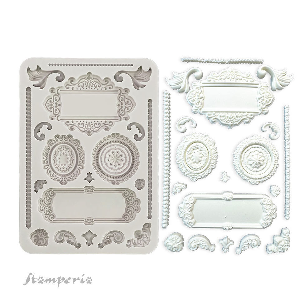 Miniatura: Silicon mould A5 - Frames and plates