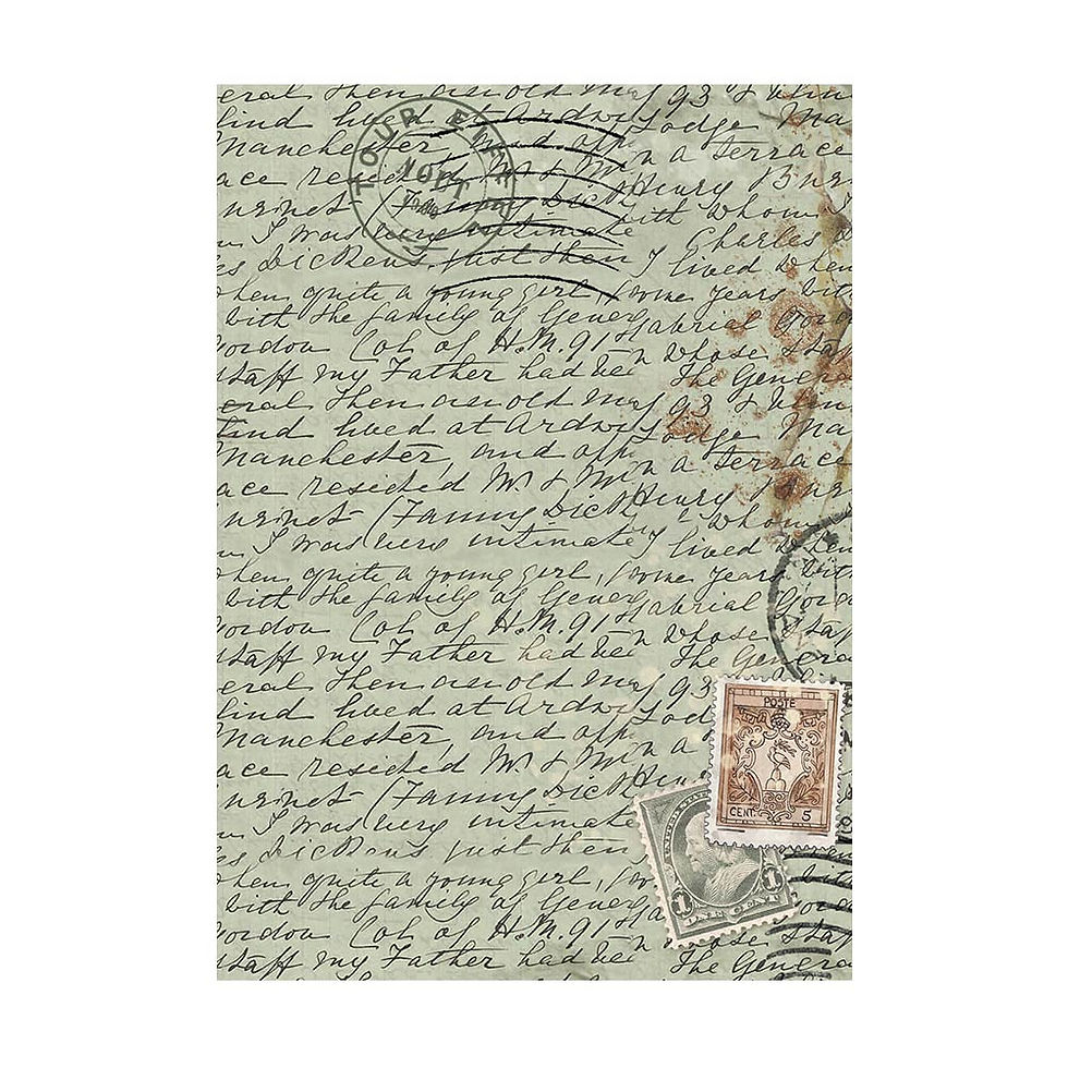 Thumbnail: Selection 8 Rice paper A6 backgrounds - Alterego