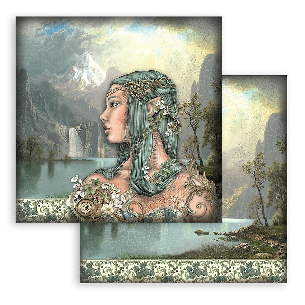 Miniatura: Scrapbooking Pad 10 sheets cm 30,5x30,5 (12"x12") - Magic Forest